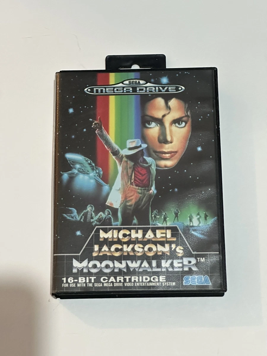 AFFICHE MICHAEL JACKSON SEGA Moonwalker MEGADRIVE GAME Poster 21x30 A4