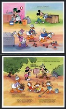 Grenada Grenadines 1991 Disney Ecology Sc# 1296-1298 RARE Imperforate Proof XF