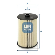 UFI 26.043.00 Fuel filter for CASE IH,IVECO,NEW HOLLAND