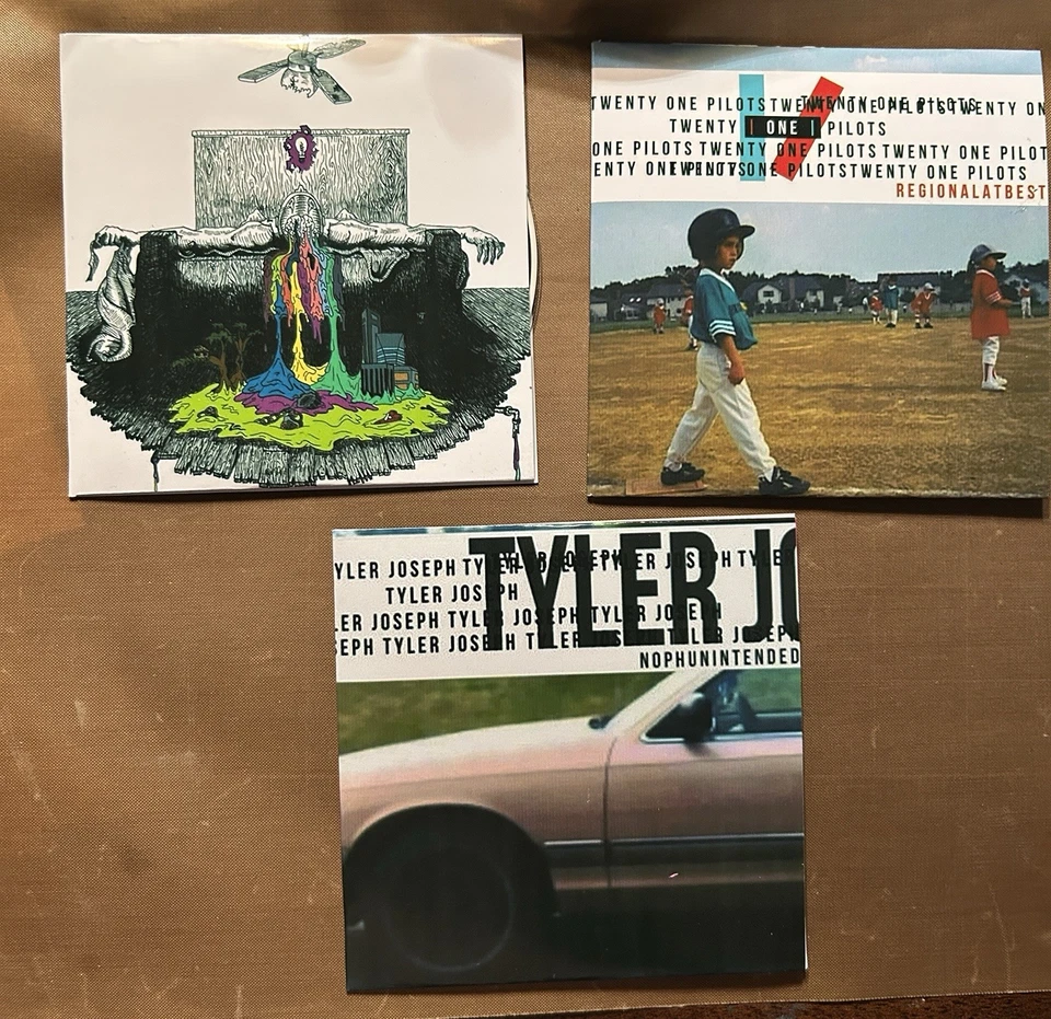 Twenty One Pilots - Tyler Joseph Solo CD’s - Regional At Best - No Phun - Self