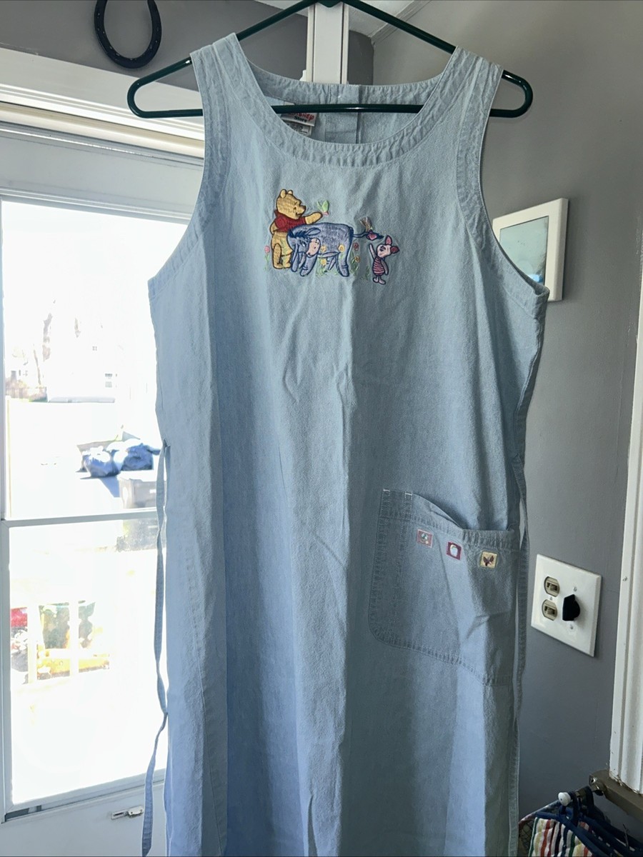 Vintage Disney Winnie The Pooh Denim Dress