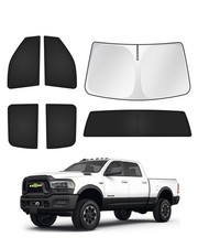 Dodge Ram 2500 3500 Sunshades 2010-2026 Windshield Window Cover 6pcs Dodge Ram 2500 3500 Sunshades 2010-2026 Windshield Window Cover 6pcs
