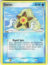 Staryu 77/107 Common Deoxys Pokemon Moderately Played