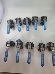 Milwaukee Valve Mixed Lot Of 3/4" And 1/2" 1000WOG Valve QTY 10