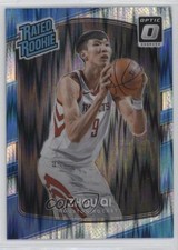 2017-18 Panini Donruss Optic Rated Rookie Shock Zhou Qi #151 01kv