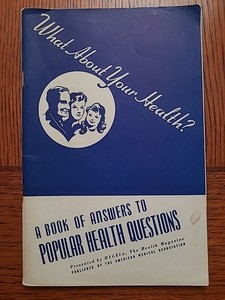 Vintage 1941 What About Your Health Booklet Hygeia American Medical Association