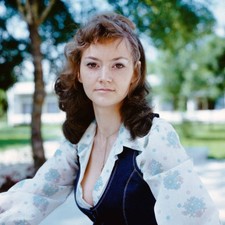 The Swedish singer actress voice actress Lena Ericsson in portrait- Old Photo 1