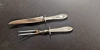 INTERNATIONAL STERLING WEDGWOOD  2 PIECE CARVING SET   NO MONOGRAM