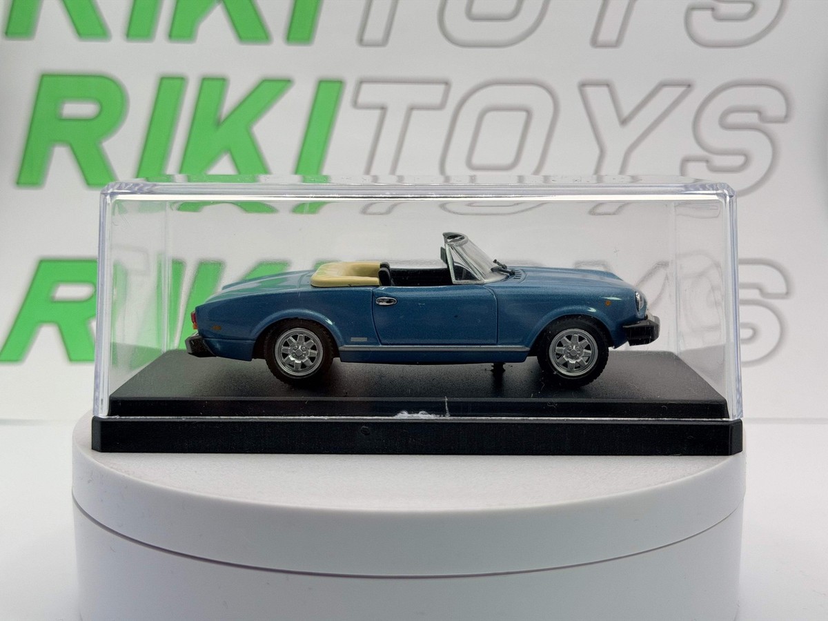 Fiat 124 Spider America Norev 1/43 Blue 1980 | eBay