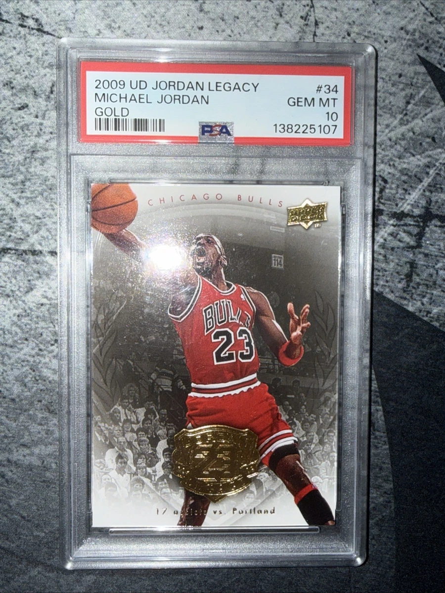 Баскетбольные коллекционные карточки Michael Jordan PSA 10 Graded