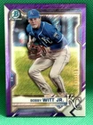 2021 Bowman Chrome - Prospects Bobby Witt Jr. Purple Shimmer Refractor Royals
