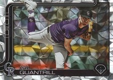 2025 Topps Series 1 - Cal Quantrill #301 Diamante Foil ROCKIES