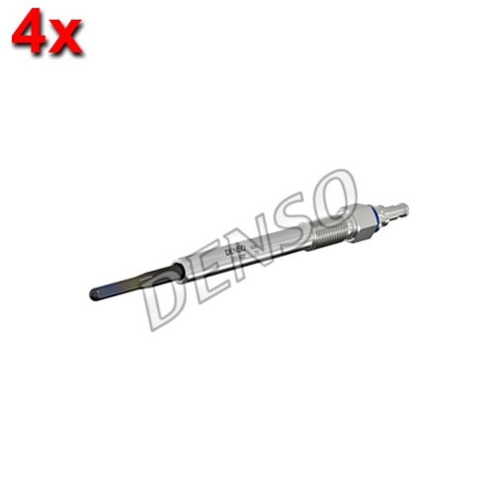 DENSO 4x Glow Plug For AUDI A3 MITSUBISHI Grandis SEAT SKODA VW 04-13 MN980406