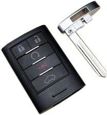 Smart Key Fob Case Shell Fit For Cadillac Sts Cts 2008 2009 2010 2011 2012 2013