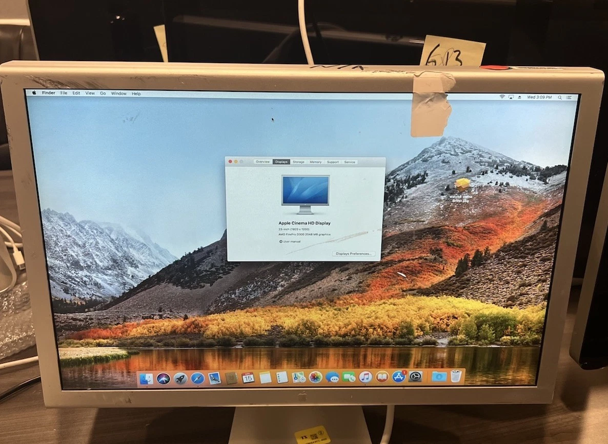 Preços baixos em 19 Apple Cinema Display in-22.9 em Monitores de