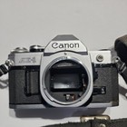 Canon AE-1 35mm Film Camera Body For PARTS ONLY With Vintage Strap