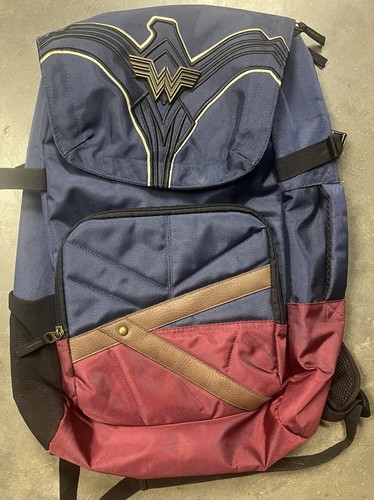 Wonder Woman DC Backpack/Laptop Bag WW84 Bioworld Durable (Rare) Collectible