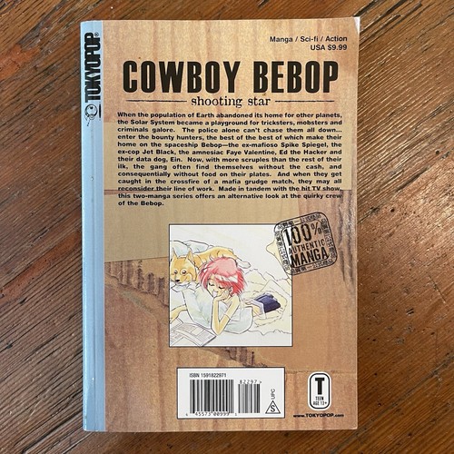 Cowboy Bebop Shooting Star Volume 1 (2003) 1st Print ENGLISH Tokyopop Manga PB - Imagen 2 de 10