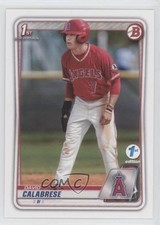 2020 Bowman Draft 1st Edition David Calabrese #BD-103 0o6v