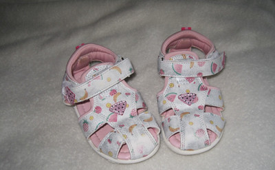 Sandalen Mädchen 21 Klettverschluss Cupcake