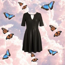 Lulu’s Open Back Shimmery Dress