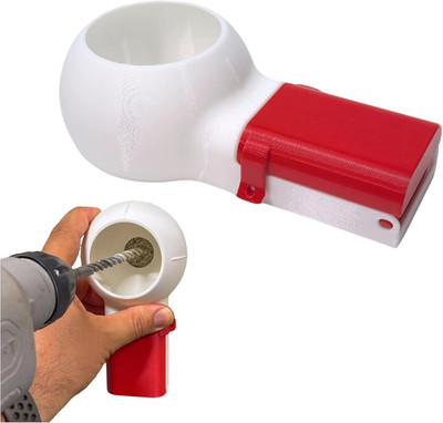 Drill Dust Collector Box 3D Printed Drill Dust Collection Multipurpose Catcher B