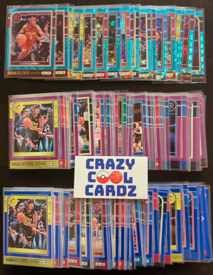  2024-25 NBA Hoops Basketball Complete your set PYC Teal Blue Purple Parallels
