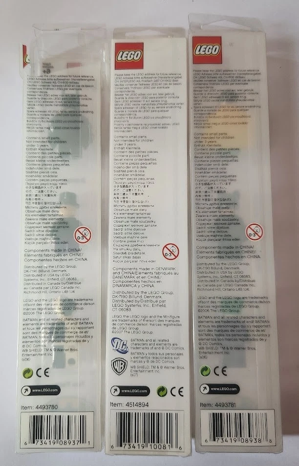 LEGO Magnets Set: Batman 4493780, 4514894, 4493781; 3 sets - Image 2 of 3