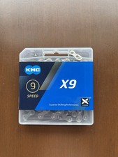 Brand New Unopened KMC 9 Speed Chain Silver Stretch Proof