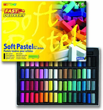 MUNGYO Soft Pastel 64 Color Set Square Chalk US English Version 