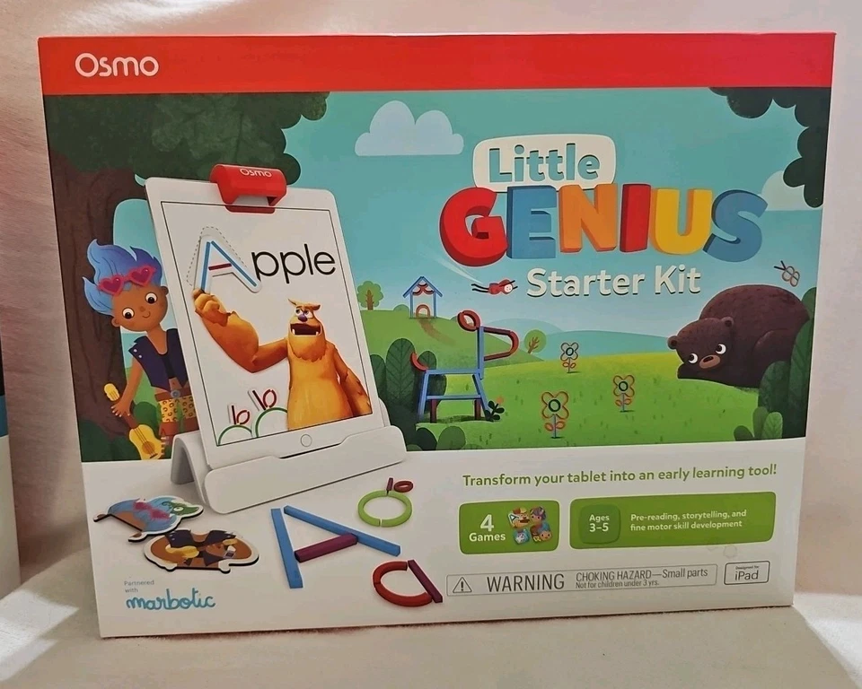 Osmo Little Genius & Genius Starter Kit para iPad - Juegos prácticos de aprendizaje NUEVO Foto 2 de 3