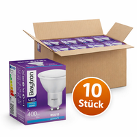 10X Led GU10 5W 6500K Kaltweiß Spot Halogen Reflektorlampe Leuchtmittel 400Lumen