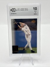 2001 Upper Deck - Derek Jeter #141 Gem Mint 10 New York Yankees