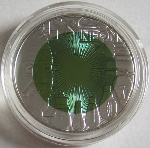 Austria 25 Euro 2008 Light Silver Niobium - 第 2/3 張圖片