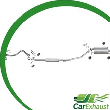 Auspuff für OPEL AGILA B 1.0 / SUZUKI SPLASH 1.0 +Rohr Auspuffanlage