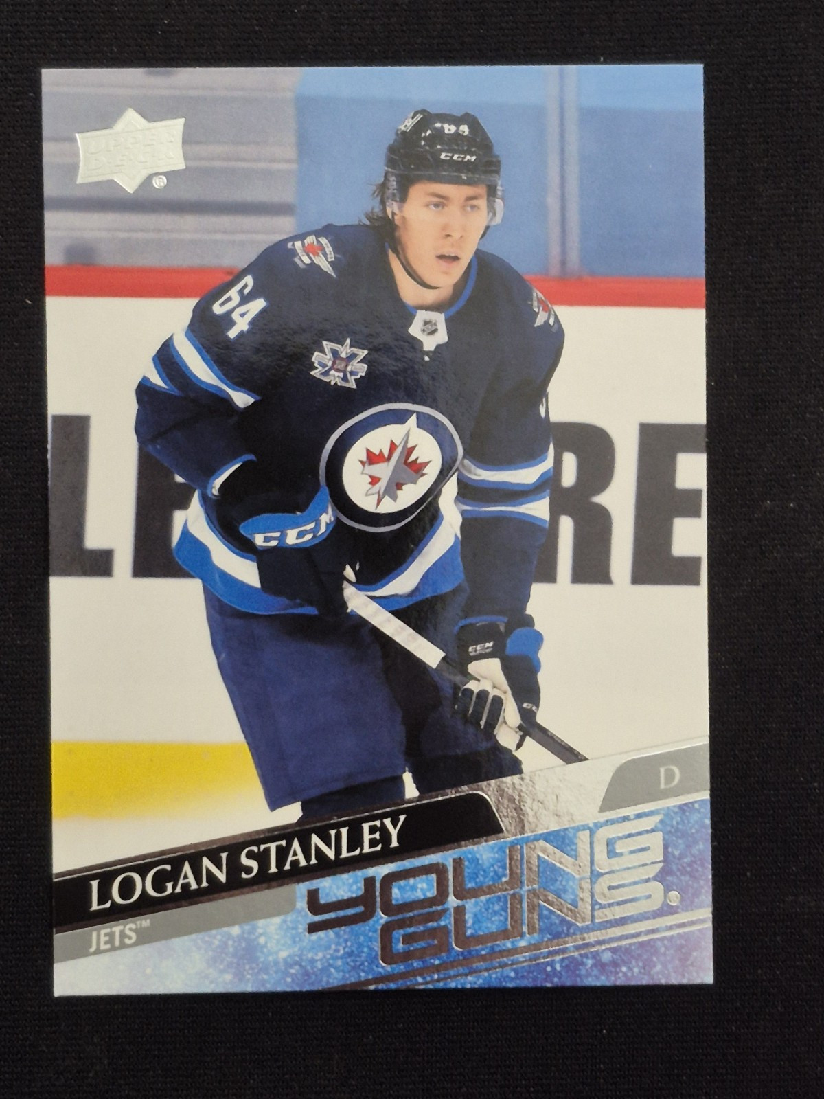2020-21 Upper Deck Extended #703 Logan Stanley RC - Young Guns