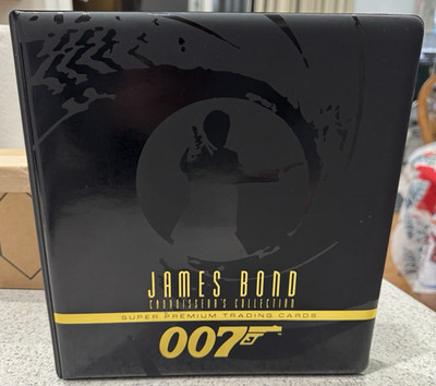 1996 INKWORKS JAMES BOND 007 ALL THREE VOLUMES #1-#270 WITH CONNOISSEUR'S ALBUM