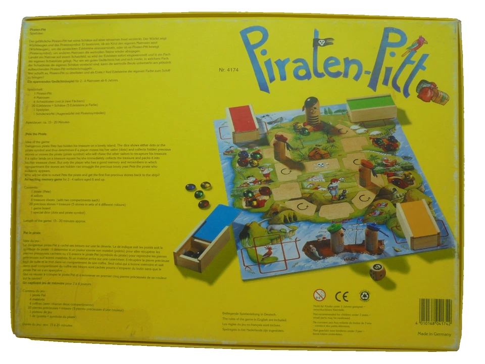 Piraten Pitt - Piraten-Pitt HABA, komplett - Bild 3 von 4