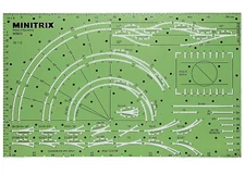 Trix 66600 Minitrix Track Planning Stencil