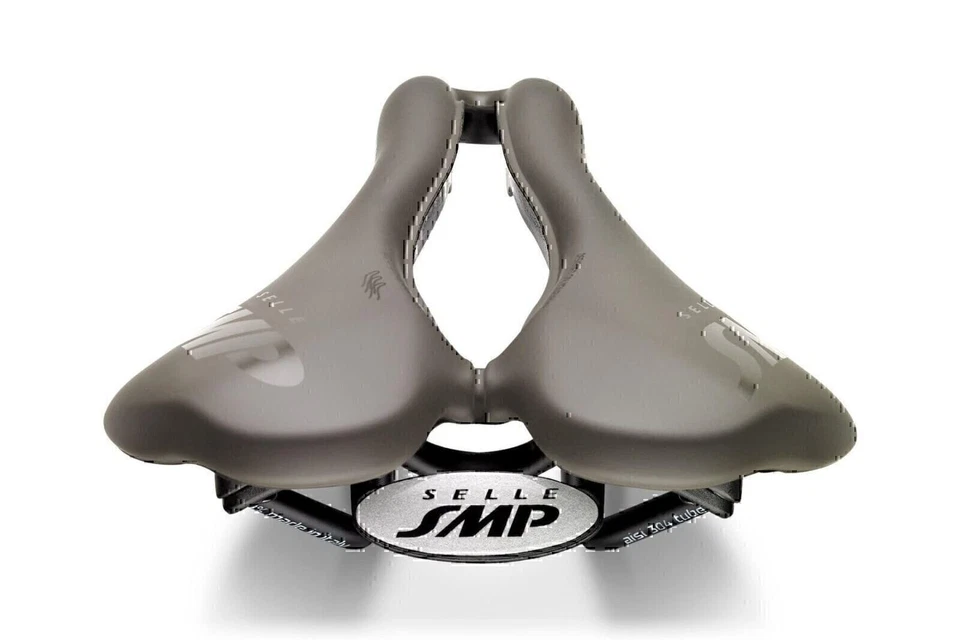 Sillín de bicicleta de carbono Selle SMP Vt30 C gris-marrón grava, 155 mm | Asiento de bicicleta Foto 3 de 4