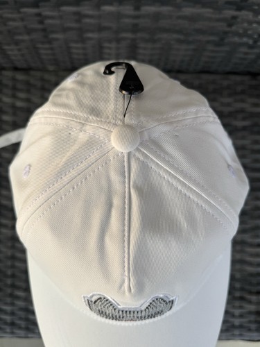 Neu mit Etikett Karl Lagerfeld Baseballmütze Kappe Logo verstellbar hinten weiß - Bild 7 von 10