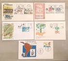 Spain, 1981, 1982,1987, 1995 -5 FDC,s (Museo Postal, Europa )