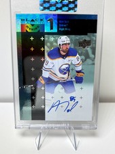 2023-24 Upper Deck Clear Cut Alex Tuch Black Diamond Myriad Auto #BDM-AT