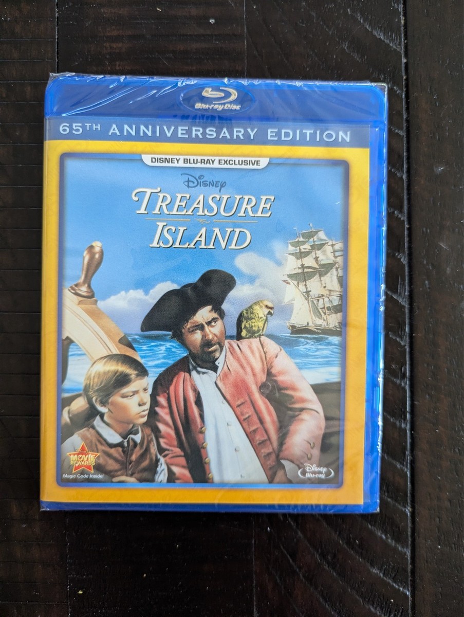 Treasure Island (Blu-ray, 2015, 1-Disc, 65th Anniversary Edition