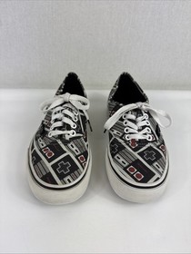 Vans x Nintendo NES Controller Shoes Men&rsquo;s Size 6.5 &ndash; Women 8 Game Over Soles