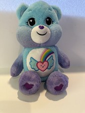 Care Bears Dream Bright Plush 14 Stuffed Animal Super Soft Toy 2021 Blue Purple