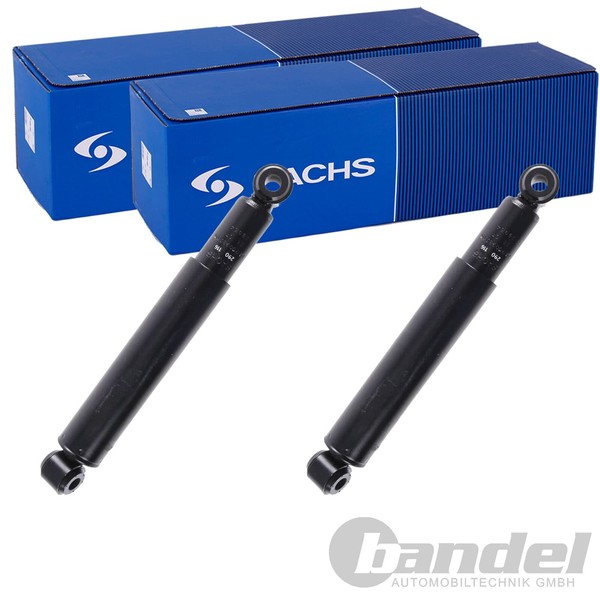 2X Sachs ÖLdruck StoßDÄMpfer Hinten Passend FÜR Ford Econovan Mitsubishi Pajero-image