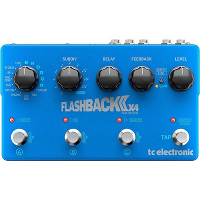 TC Electronic Flashback 2 X4 Delay and Looper Effects Pedal