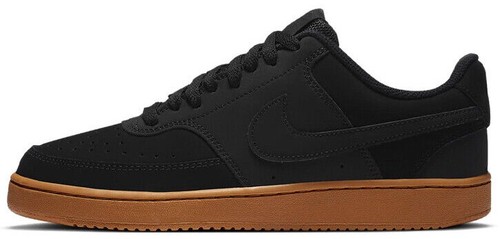 Nike Court Vision Low Mens Size 10 Overlay Stitch Black  display picture 1