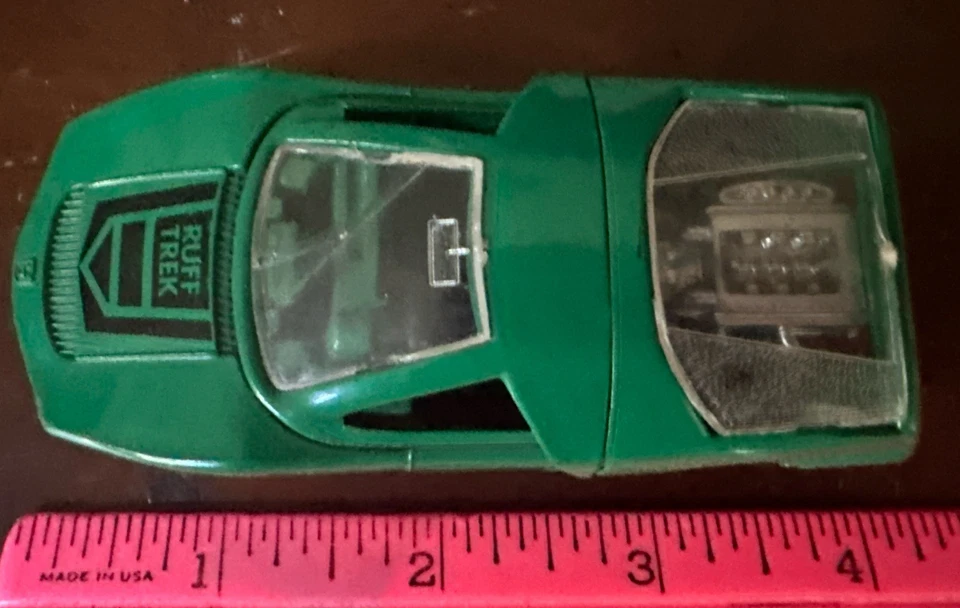 Gama #9606: Pininfarina Abarth 2000, West Germany 1/43, Green Diecast, Restore! - Image 2 of 4